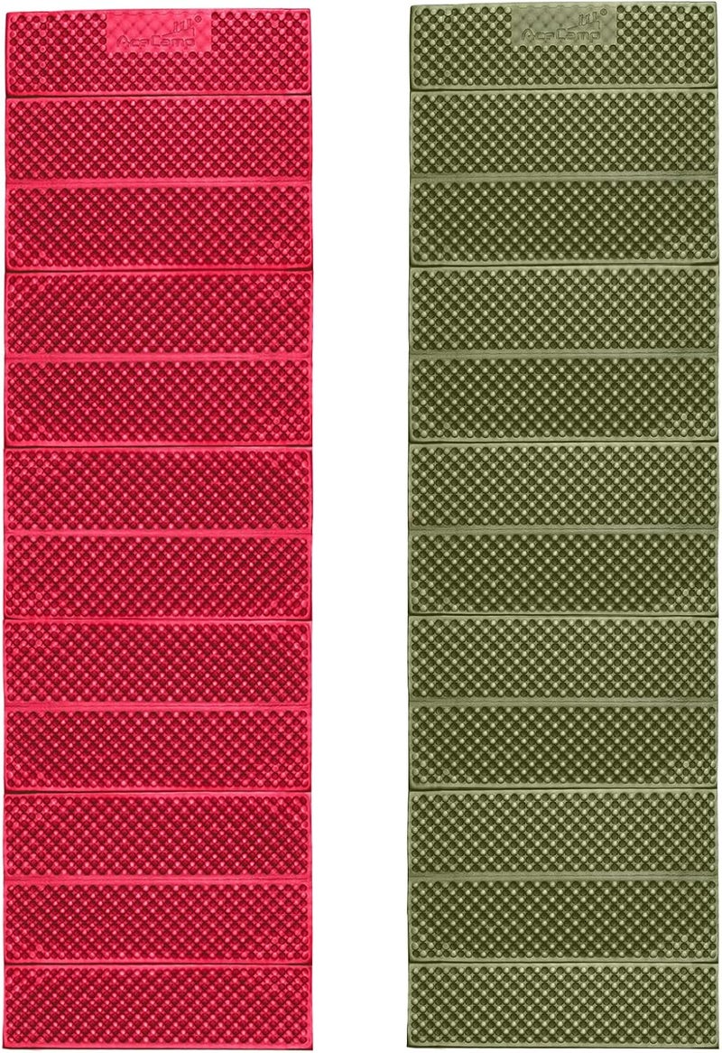 Ace Camp Portable Foam Sleeping Pad, Full Length Accordion Sleeping Mat for Camping & Hiking, Lightweight, Soft & Compact Cushion for Sleeping Bag, Comfort, Tent, Rocky Terrain - Image 1